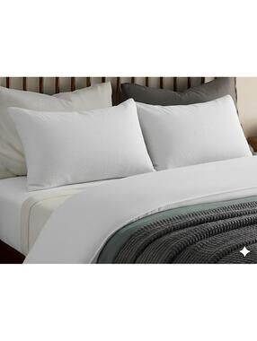 Brooklinen Linen Standard Pillowcase Set - Light Grey